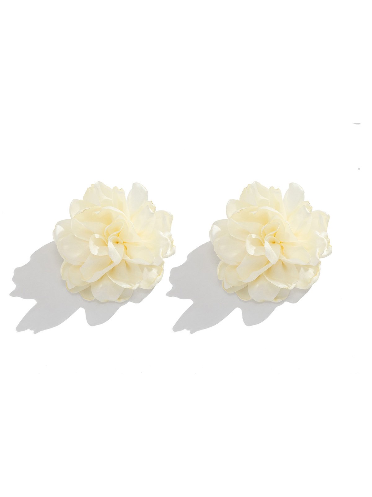 Banquet Party 3D Flower Earrings Music Festival Holiday Female Jewelry